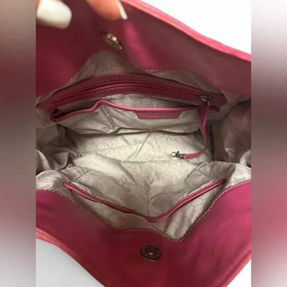 Michael Kors Quilted Hamilton Tote Top Handle Shoulder Chain Strap & Lock - Picture 7 of 13